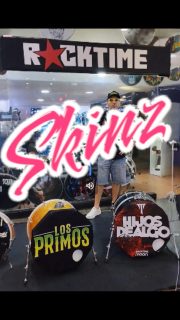 SKINZ!!!
Parche frontal custom inmediato, liviano y visualmente atractivo... Las tiene todas 😎

#timbaleroschilenos #tiendarocktime #percusionistaschilenos #bateria #platillos bateristaschilenos bateristas percuchile cymbals drummers bateriaportatil snaredrum bateroschile