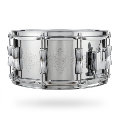 Tambor Moon Caja 14x6.5" Acero inox, aros 2.3mm