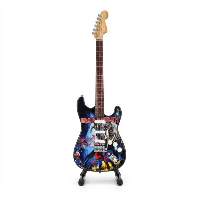 Guitarra miniatura [21] Iron Maiden Number of the Beast