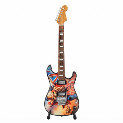 Guitarra miniatura [20] Iron Maiden The Trooper
